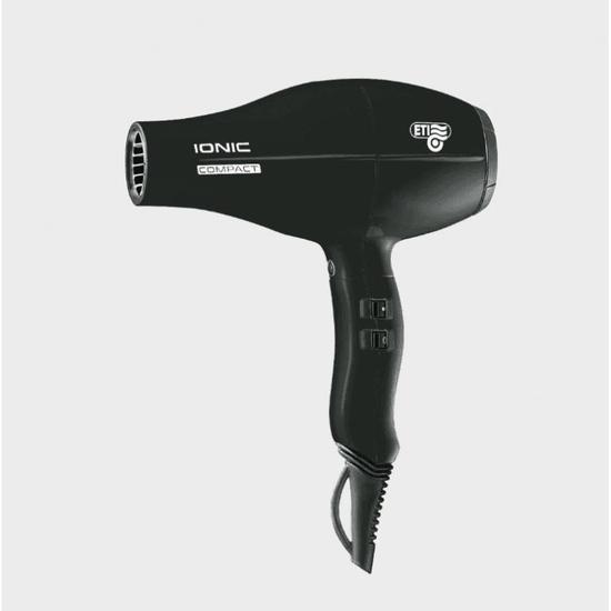 ETI Ionic Compact Matte Black Hair Dryer