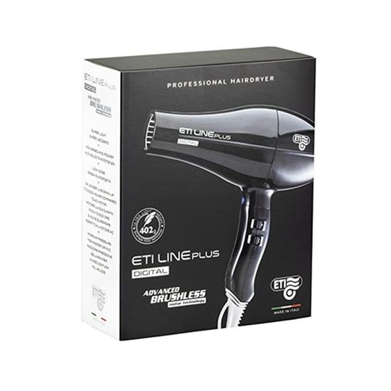 ETI Line Digital Plus Hair Dryer Matte Black 2500w