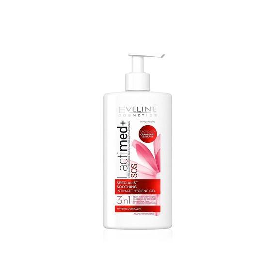 Eveline Lactimed SOS 3 In 1 Specialist Soothing Intimate Hygiene Gel