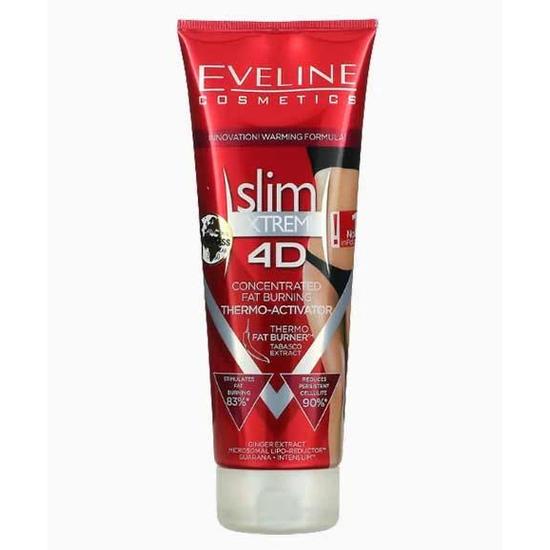 Eveline Slim Extreme 4d Concentrated Fat Burning Thermo Activator 250ml