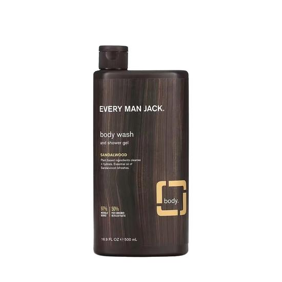 Every Man Jack Sandalwood Body Wash 500ml