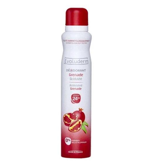 Evoluderm Acidulated Grenade 24h Deodorant Spray 200ml