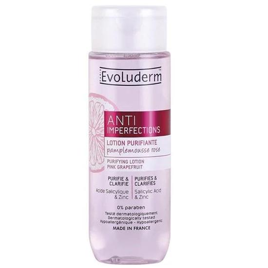 Evoluderm Anti Imperfections Purifying Lotion With Pink Grapefruit 200ml