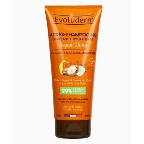 Evoluderm Detangling & Nourishing Argan Divin Conditioner 200ml