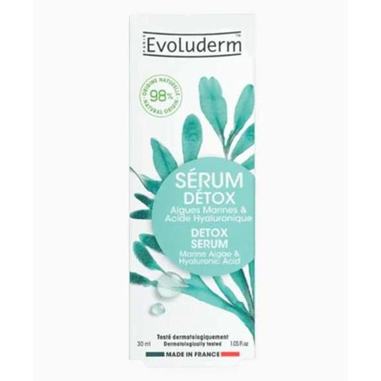 Evoluderm Detox Serum With Marine Algae & Hyaluronic Acid 30 ml