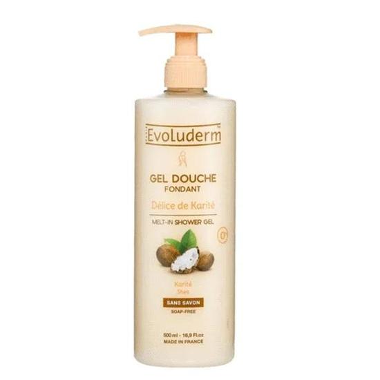 Evoluderm Melt In Shower Soap Free Shower Gel 500ml