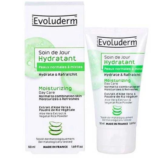 Evoluderm Moisturising Day Cream With Aloe Vera Extract 50ml