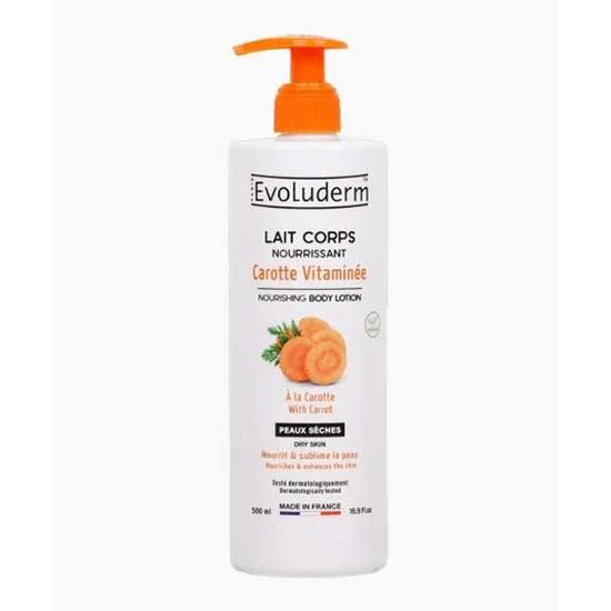 Evoluderm Nourishing Body Lotion With Carrot 500ml