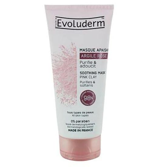 Evoluderm Pink Clay Soothing Mask 100ml