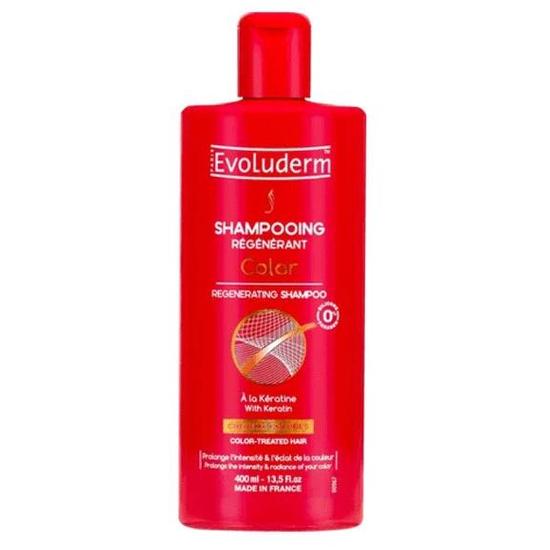 Evoluderm Regenerating Colour Shampoo With Keratin 400ml