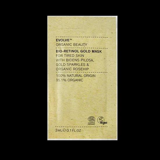 Evolve Beauty Bio-Retinol Gold Mask 3ml