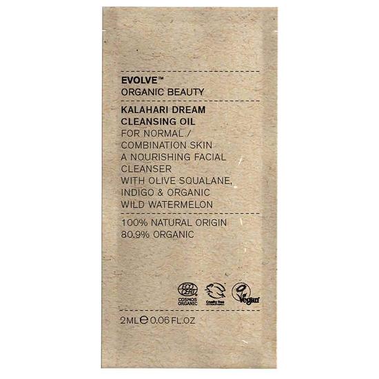 Evolve Beauty Kalahari Dream Cleansing Oil Sachet 2ml