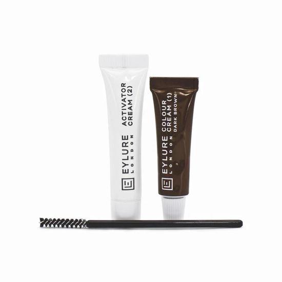 Eylure Dybrow Tint For Brows Dark Brown 10ml (Imperfect Box)