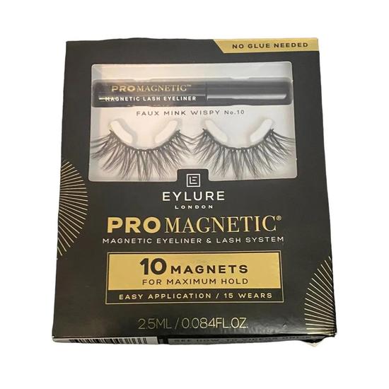 Eylure ProMagnetic Lashes Wispy No.10 Long Lasting Reusable False Eyelashes