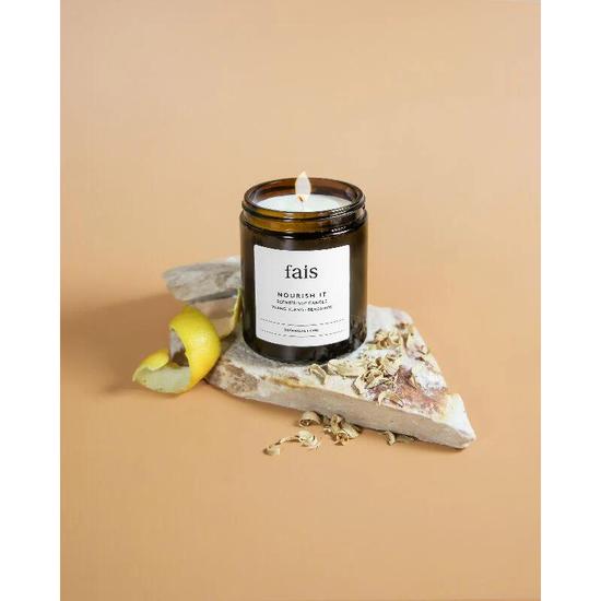 Fais Nourish It Ylang Ylang + Bergamot Candle 154 g