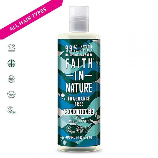 Faith in Nature Fragrance Free Natural Conditioner 400ml