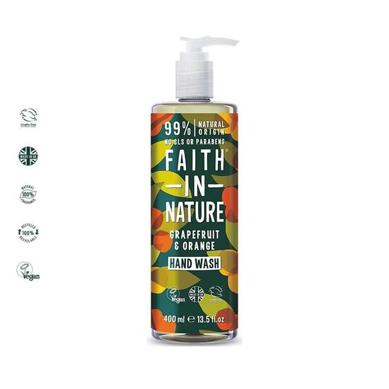 Faith in Nature Grapefruit & Orange Hand Wash 400ml