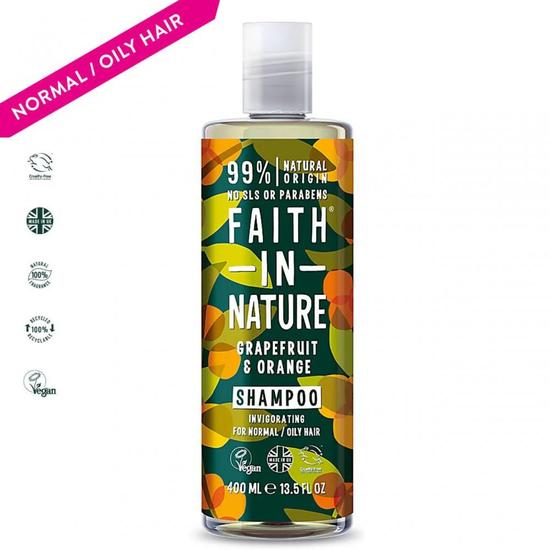 Faith in Nature Grapefruit & Orange Natural Shampoo 400ml