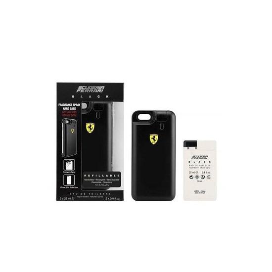 Ferrari Black Gift Set Eau De Toilette With IPhone 6 Case