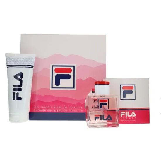 Fila For Women Perfume Gift Set Eau De Toilette 100ml & Shower Gel 200ml