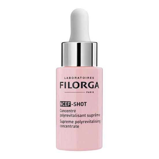 Filorga NCEF-SHOT Anti-Ageing Face Serum, Concentrated 10-Day Treatment For Smooth, Firm, Radiant Skin