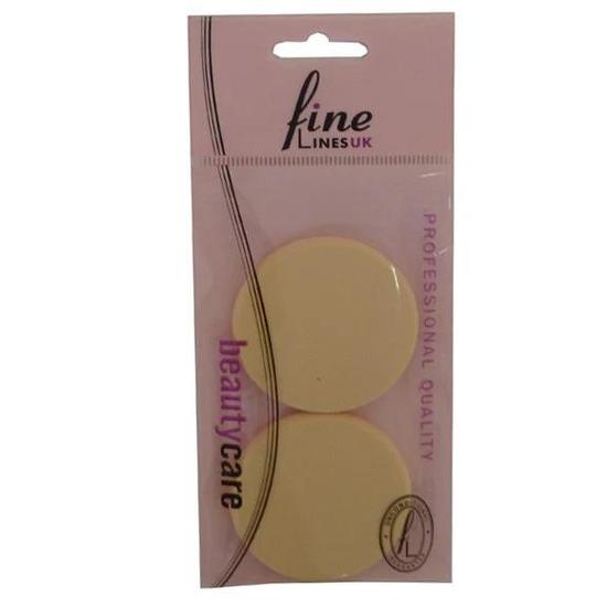 Fine Lines UK Beauty Care Latex Sponge S 15 Round 2 pcs