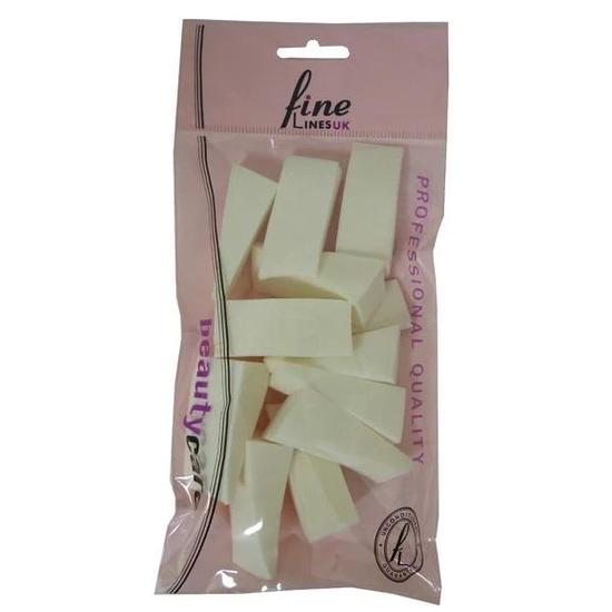 Fine Lines UK Beauty Wedges Latex Sponges S1901 12 Pcs