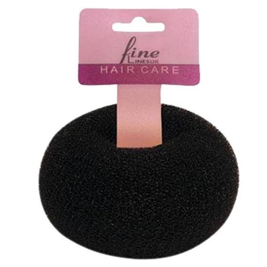 Fine Lines UK Hair Bun Donut Medium / Black