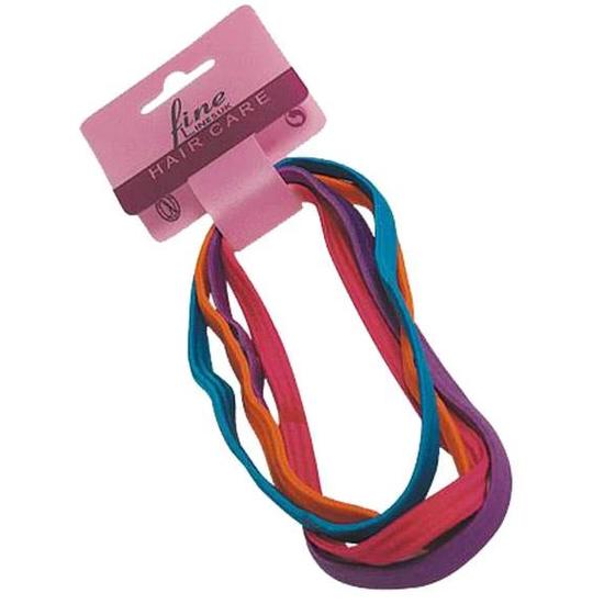 Fine Lines UK Headband & Ponytail Holder 4 pcs / Multi Color