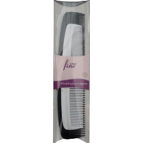 Fine Lines UK Professional Twin Comb 2pcs / No.104-02