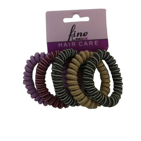 Fine Lines UK Spiral Bobble 6009 Assorted 5 pcs