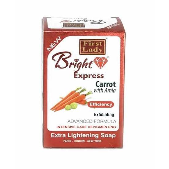 First Lady Bright Express Carrot With Amla Extra Lightening Soap 200g