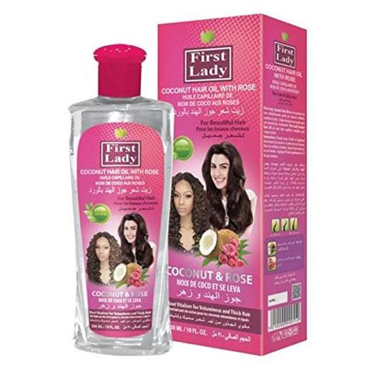 First Lady Coconut Hair Oil With Rose 300ml