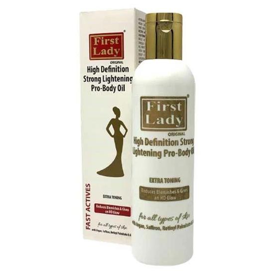 First Lady Fast Actives High Definition Strong Pro Body Oil 200ml