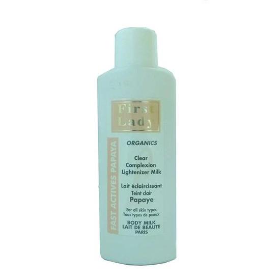 First Lady Organics Fast Actives Papaya Body Milk 750ml