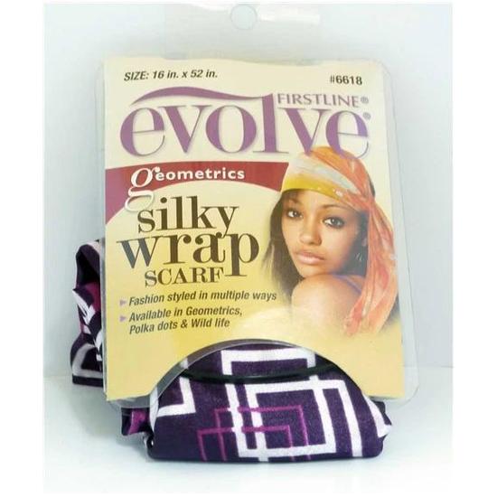 Firstline Evolve Geometrics Silky Wrap Scarf 6618