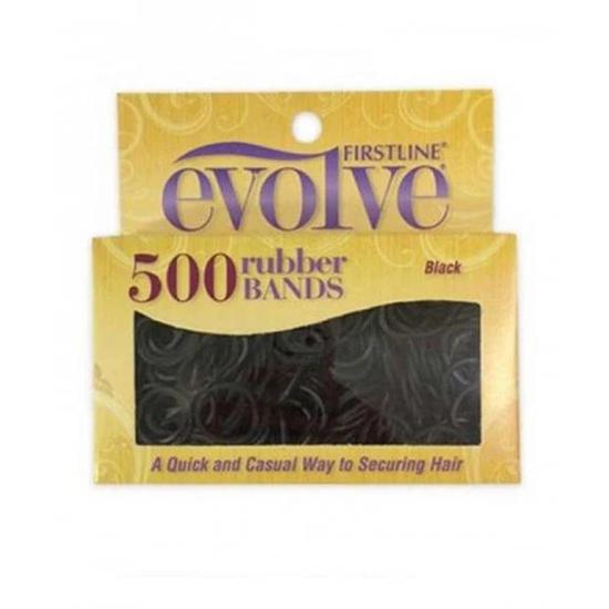 Firstline Evolve Rubber Bands 500pcs / Black