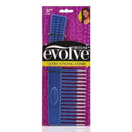 Firstline Evolve Ultra Styling Comb 4153 Metallic Blue