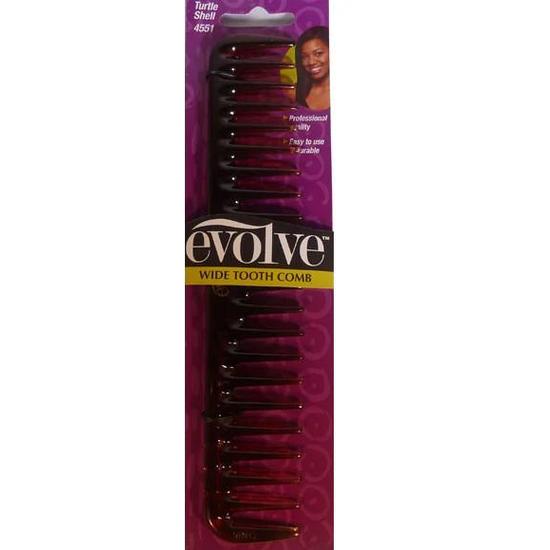 Firstline Evolve Wide Tooth Comb Turtle Shell 4551