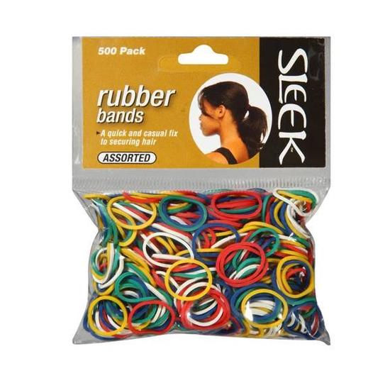 Firstline Sleek Rubber Bands 250pcs / Assorted