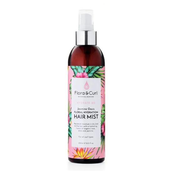 Flora and Curl Jasmine Oasis Hydrating Hair Mist 8.5oz