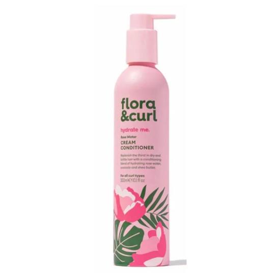 Flora and Curl Organic Rose & Honey Cream Conditioner 10oz