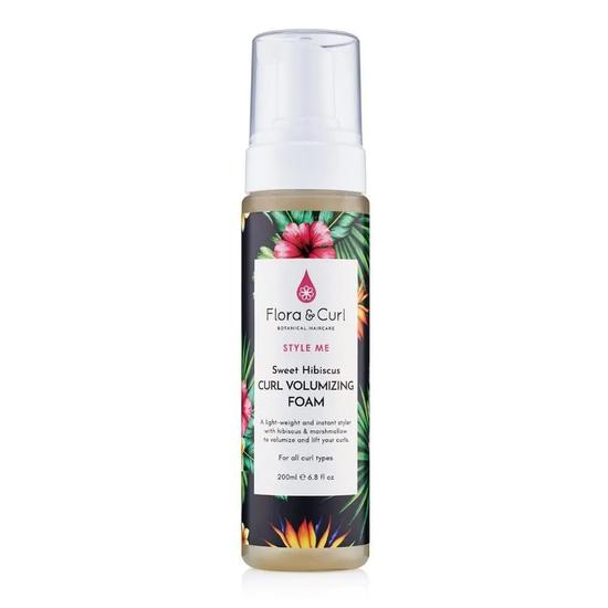 Flora and Curl Sweet Hibiscus Curl Volumising Foam 6.8oz