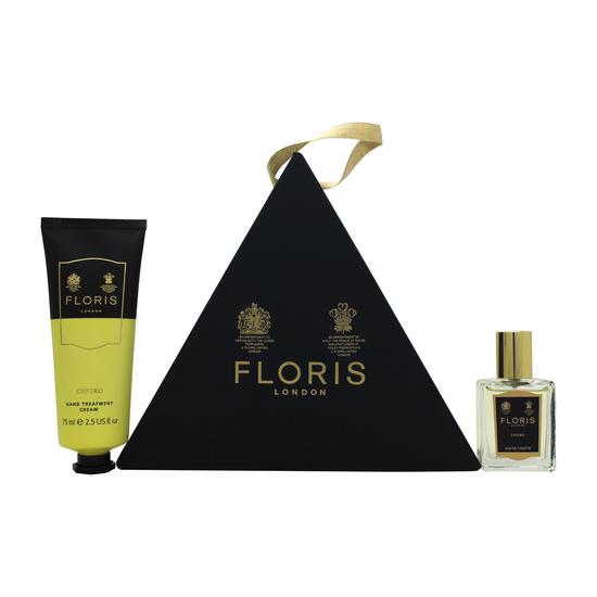 Floris Cefiro Gift Set 250ml Shower Gel + 250ml Shampoo + 75ml Deodorant Stick