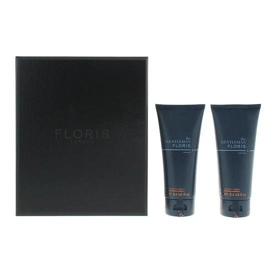 Floris No. 89 Gift Set: Shaving Cream 100ml Aftershave Balm 100ml 2 Piece