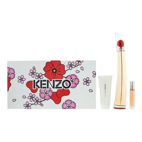 Flower By Kenzo L'absolue Eau De Parfum Gift Set 3 Piece