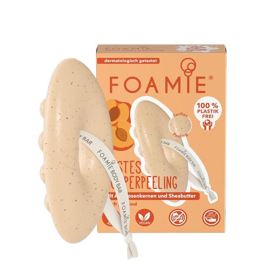 Foamie Exfoliating Shower Bar With Shea Butter & Apricot Seeds 80g