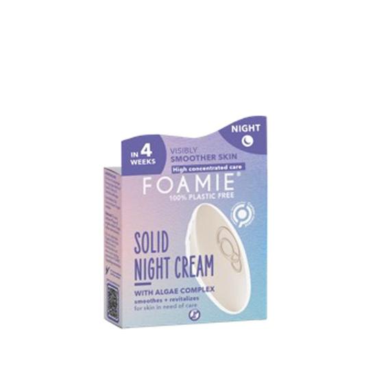 Foamie Foamies Face Night Solid Night Cream Bar With Triple Algae Complex 35g