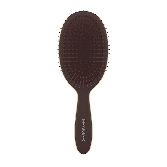 Framar Dark Academia Detangling Brush Mahogany