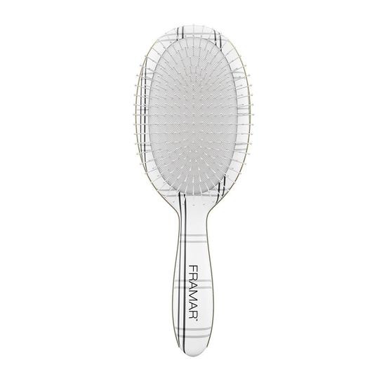 Framar Plaid Hair Day Detangling Brush Charlotte